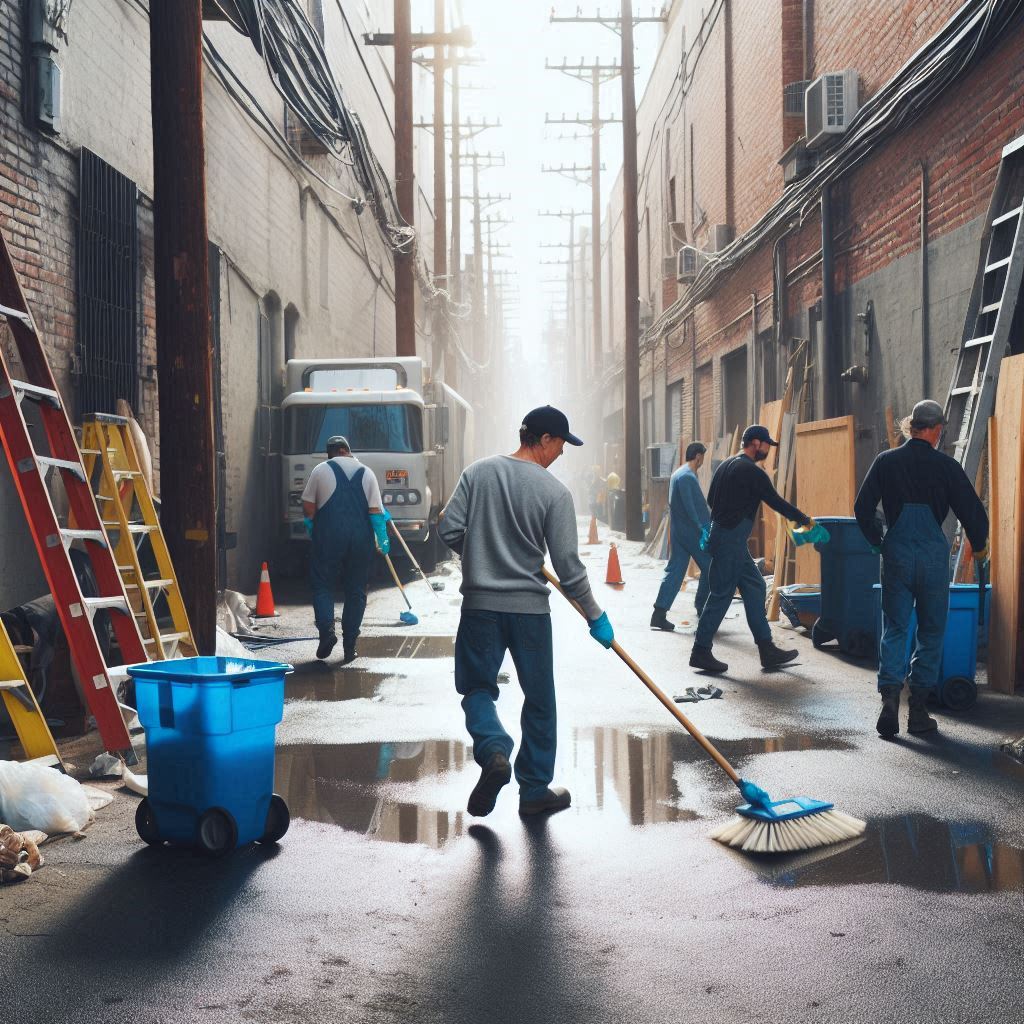 Back Alley Cleaning for Film Productions - 604CLEANIT.COM